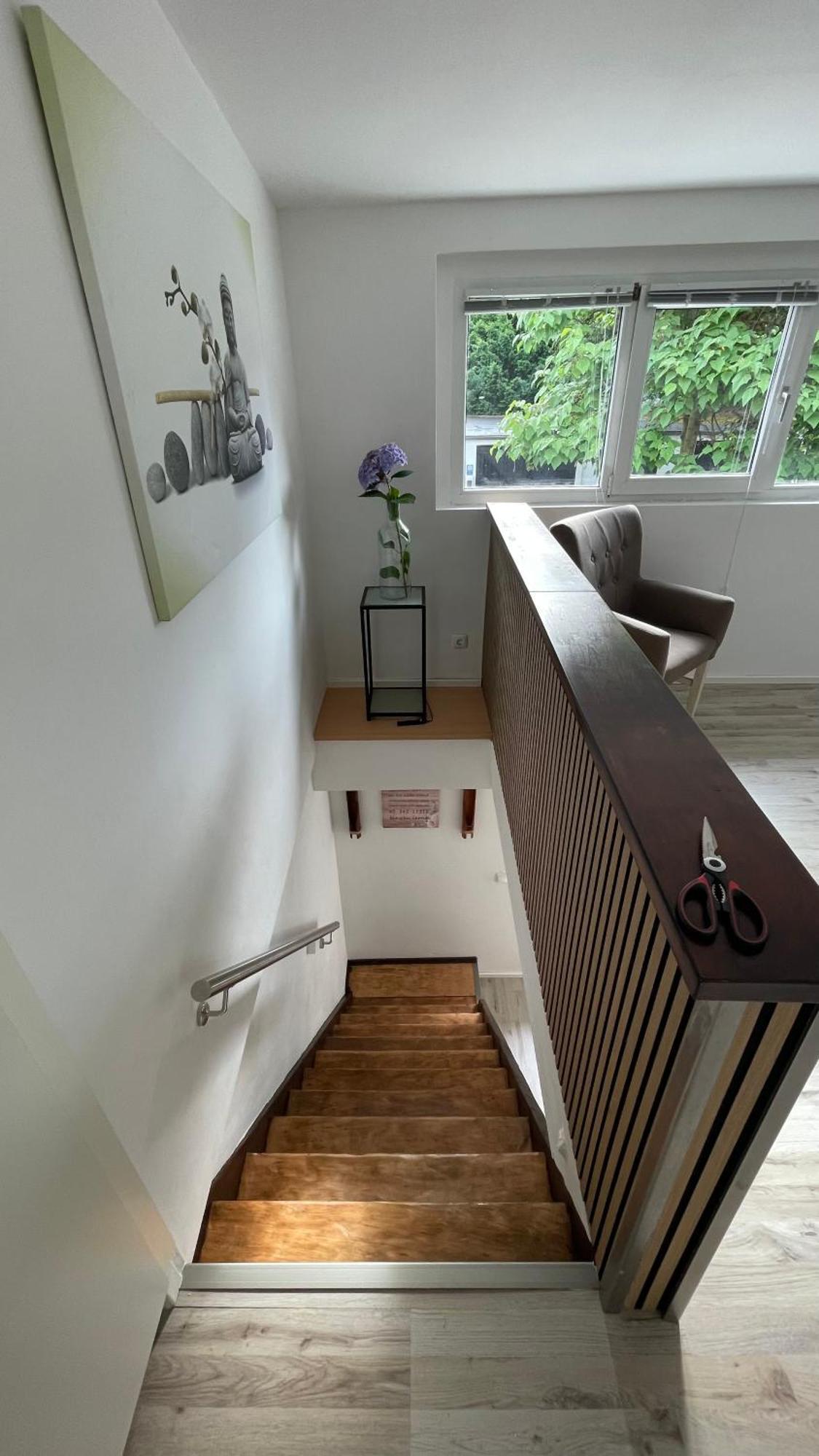 Oase Im Gruenen Hinterhof, Eg, Ruhe, Terrasse, Carport, Free Paytv, Kaffee&Tee, Fahrraeder Apartment Duisburg Ngoại thất bức ảnh